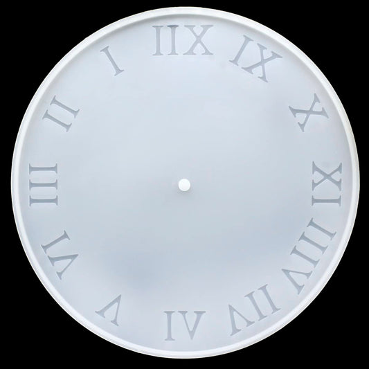 12" Plain Clock Mold