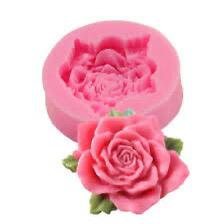 Pink Silicone Flower Mold