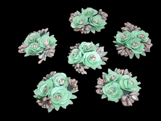 3 Flower bunch - set of 6