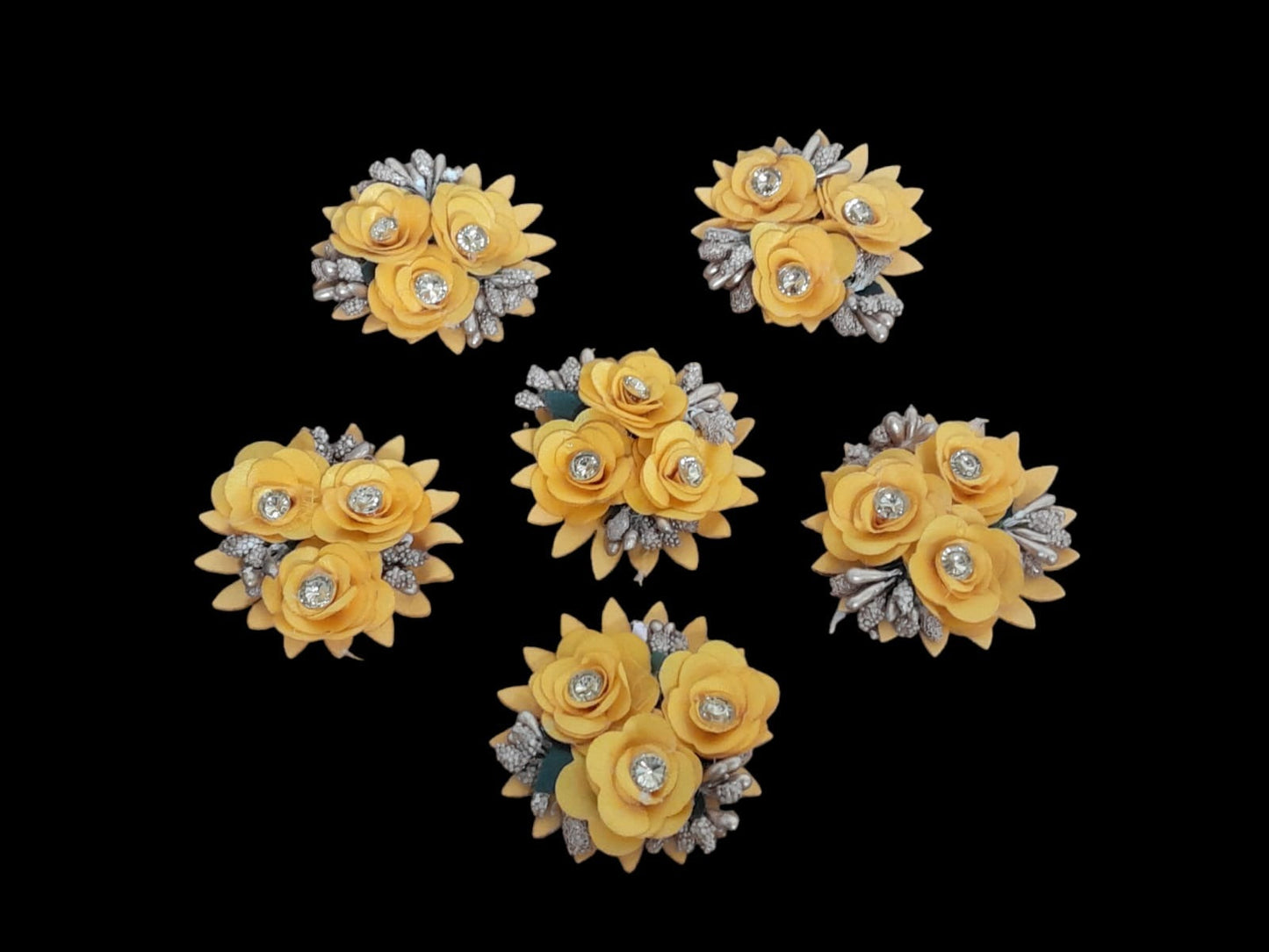 3 Flower bunch - set of 6