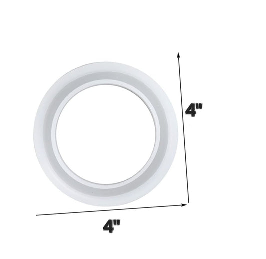 4" Silicone Ring  Mold - Set of 2