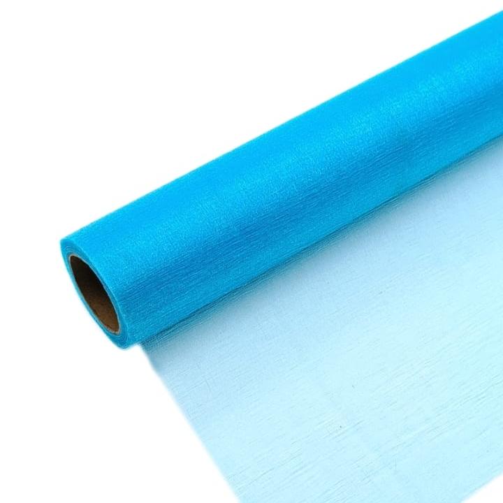Tissue Net Cloth Roll - Sky Blue