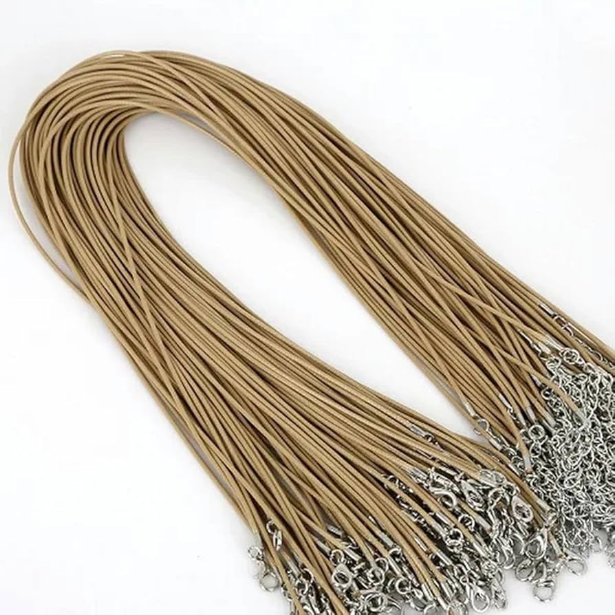 Waxed Nylon Cord Chain
