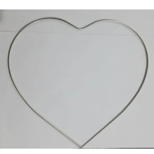 Metal Heart Ring 7.5"