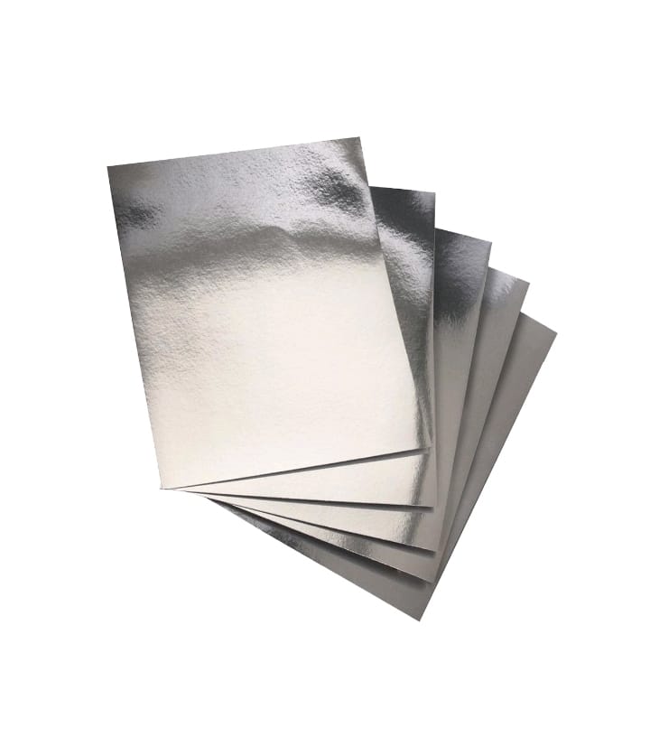 A3 Card - Silver- 250GSM