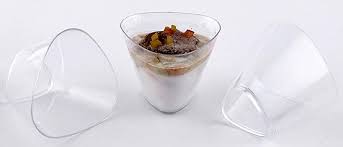 Acrylic Cup Big Set of 3