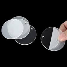 Acrylic Keychain Base - 1.5" Round