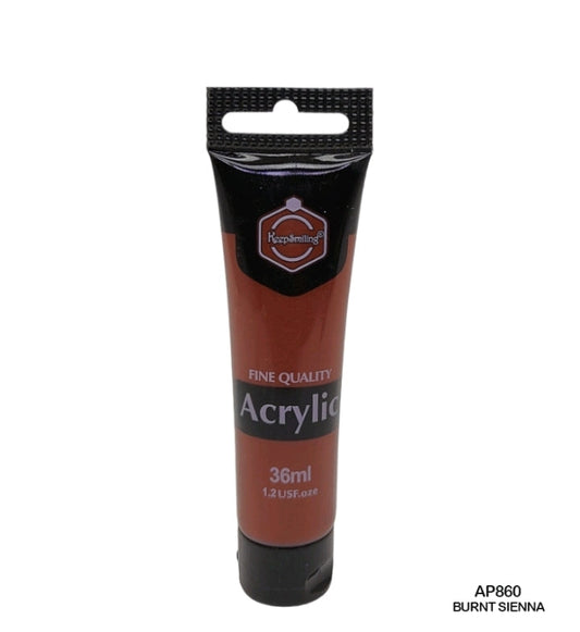 Acrylic Paint - Burnt Slenna