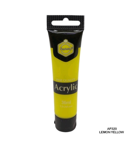 Acrylic Paint - Lemon Yellow