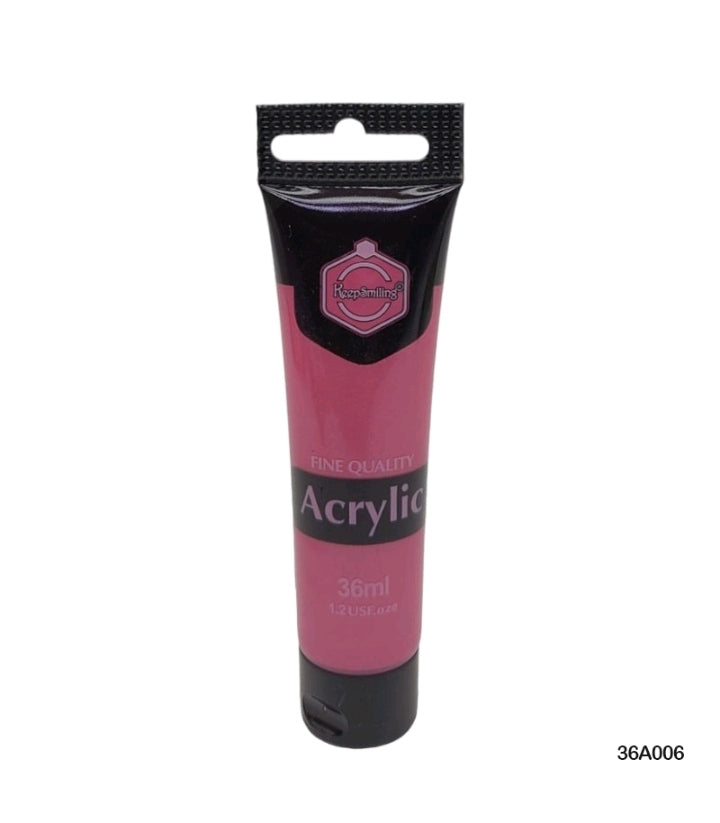 Acrylic Paint - Neon Shiny Pink