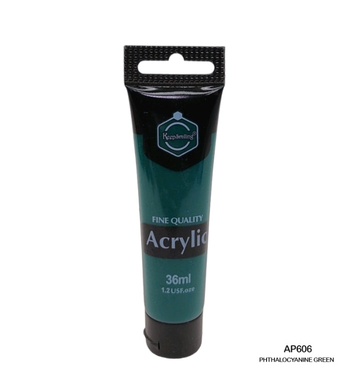 Acrylic Paint - Phthalocyanine Green