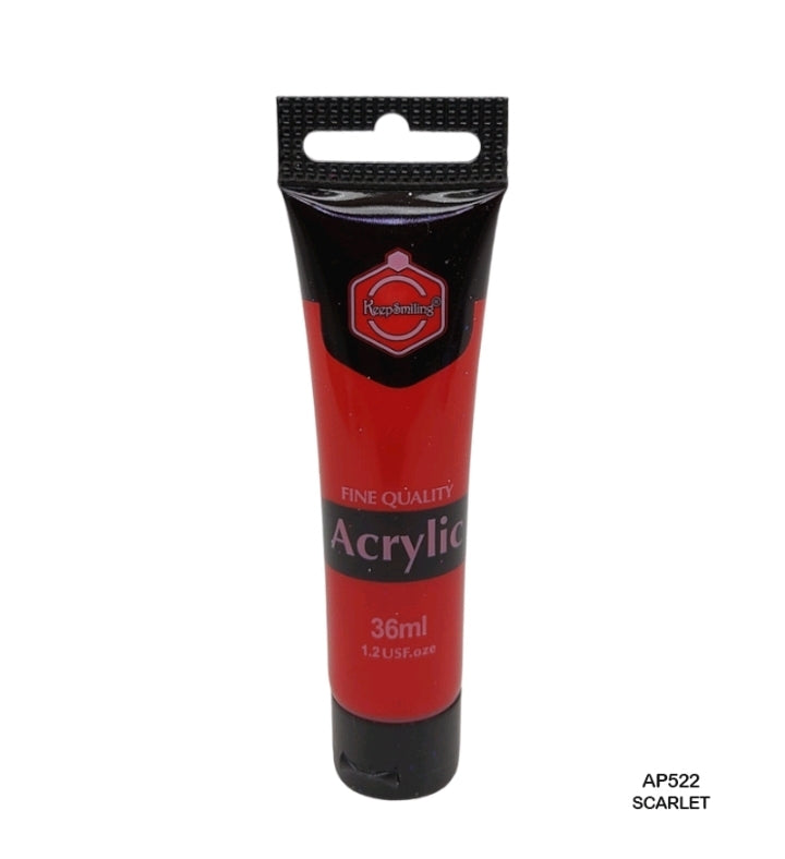 Acrylic Paint - Scarlet