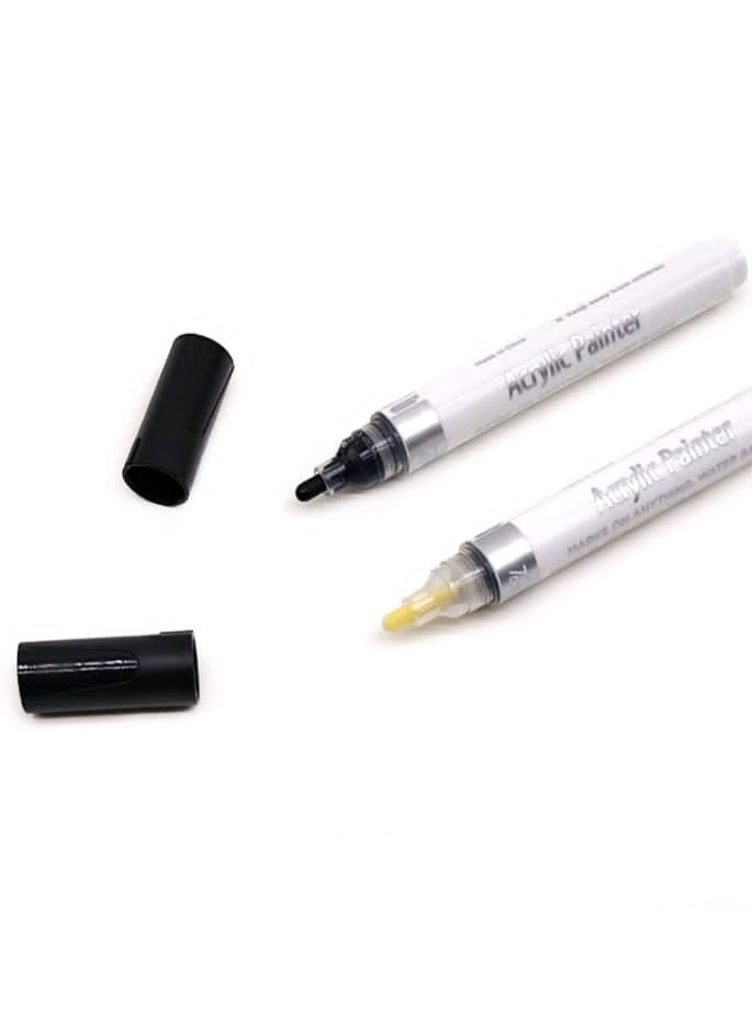 Acrylic paint marker - Silver