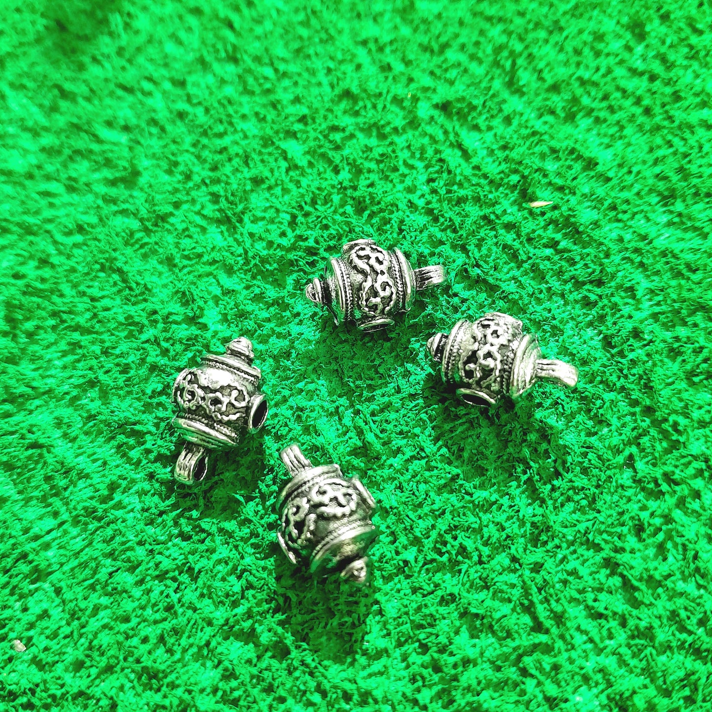 Antique silver Pendant Bail