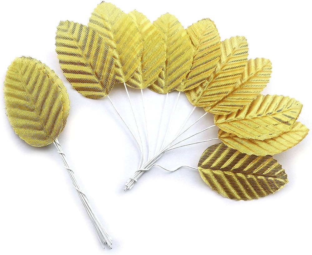 Artificial golden leaf - 1"
