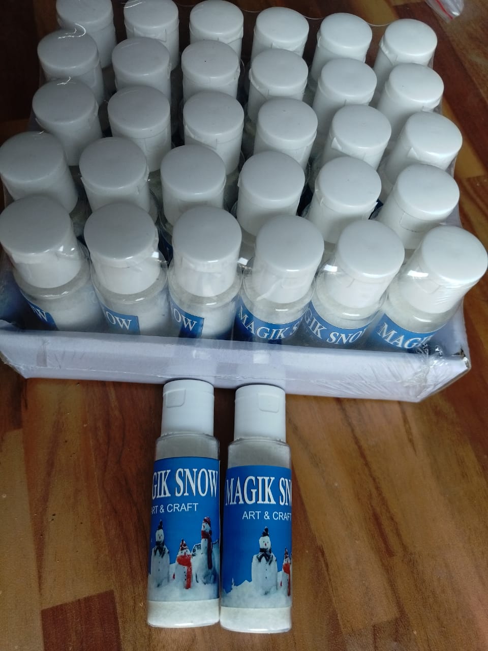 Artificial snow making Magic Snow Bestow Charms