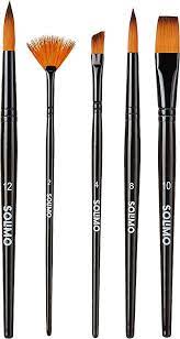 Artist Brushes - Set of 5 - Mixed