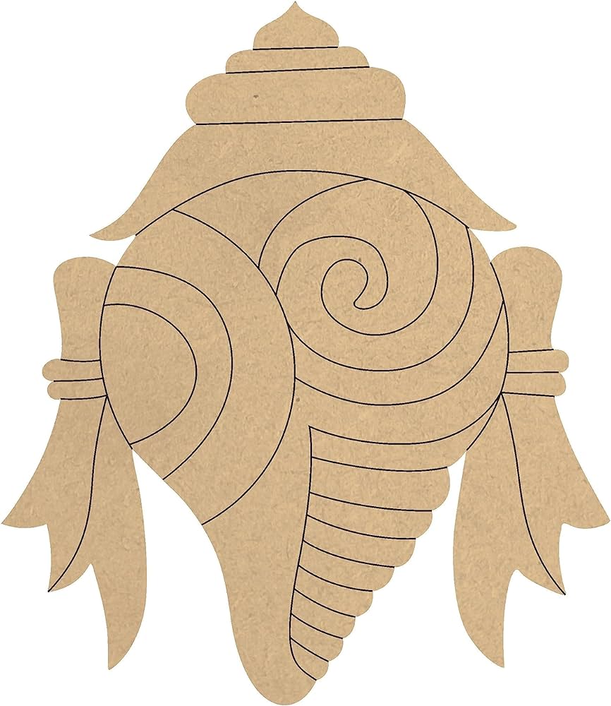 Balaji shankha - 4mmx4'