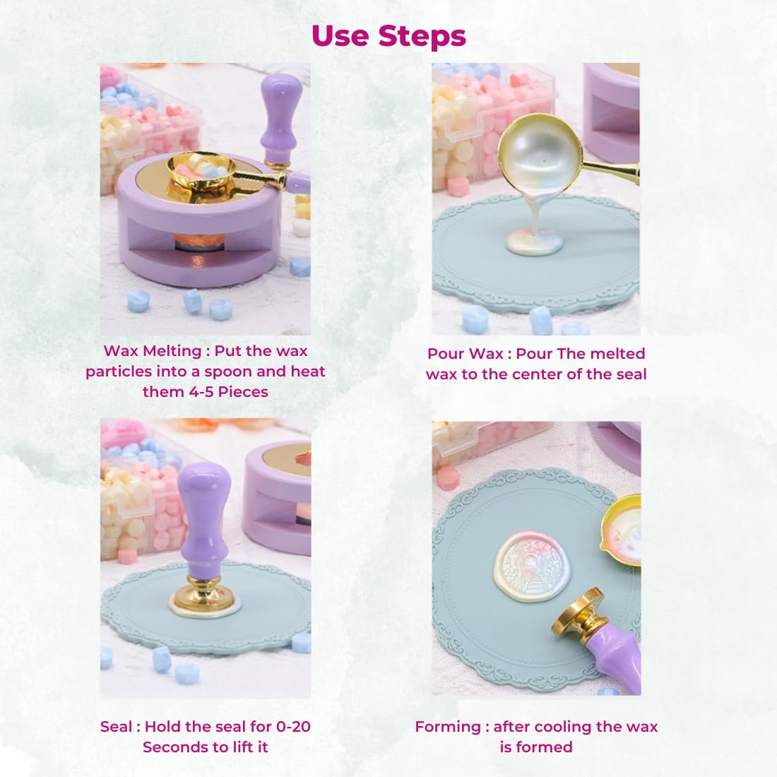 Beads wax Seal Set - 1 seal