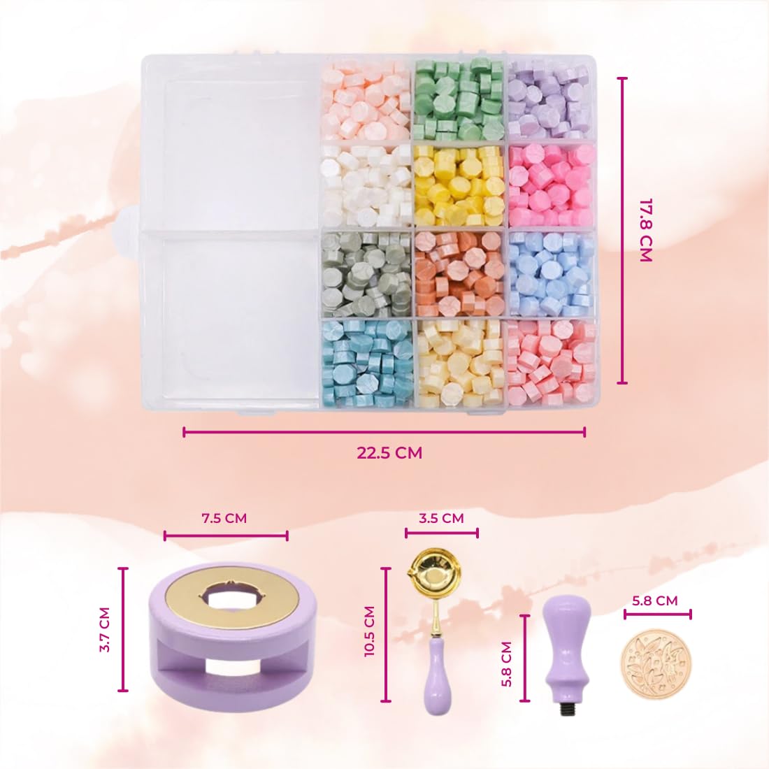 Beads wax Seal Set - 1 seal