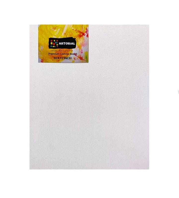 Unstretched Canvas board - 10x10"