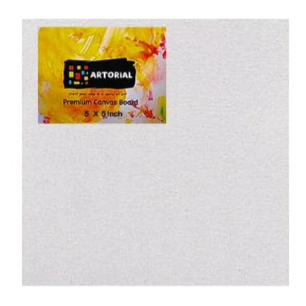 Unstretched Canvas board - 5x5"