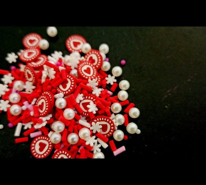 Christmas Hearts and Stars 20g Bestow Charms