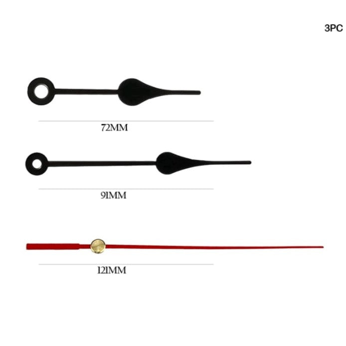 Clock Handle - Set Of 3