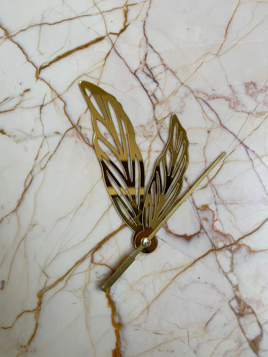 Clock Handle - Wings -4"