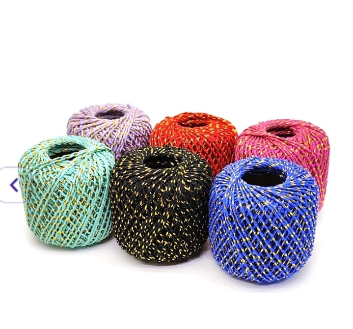 Cotton Rope - Gold Mixed