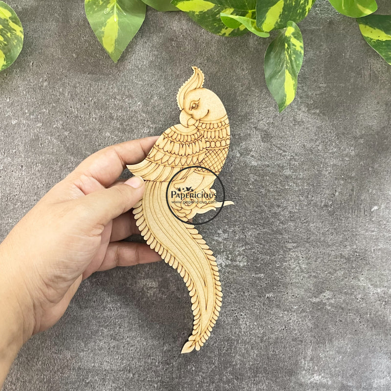 Pre Marked MDF Flower Motif - 8"
