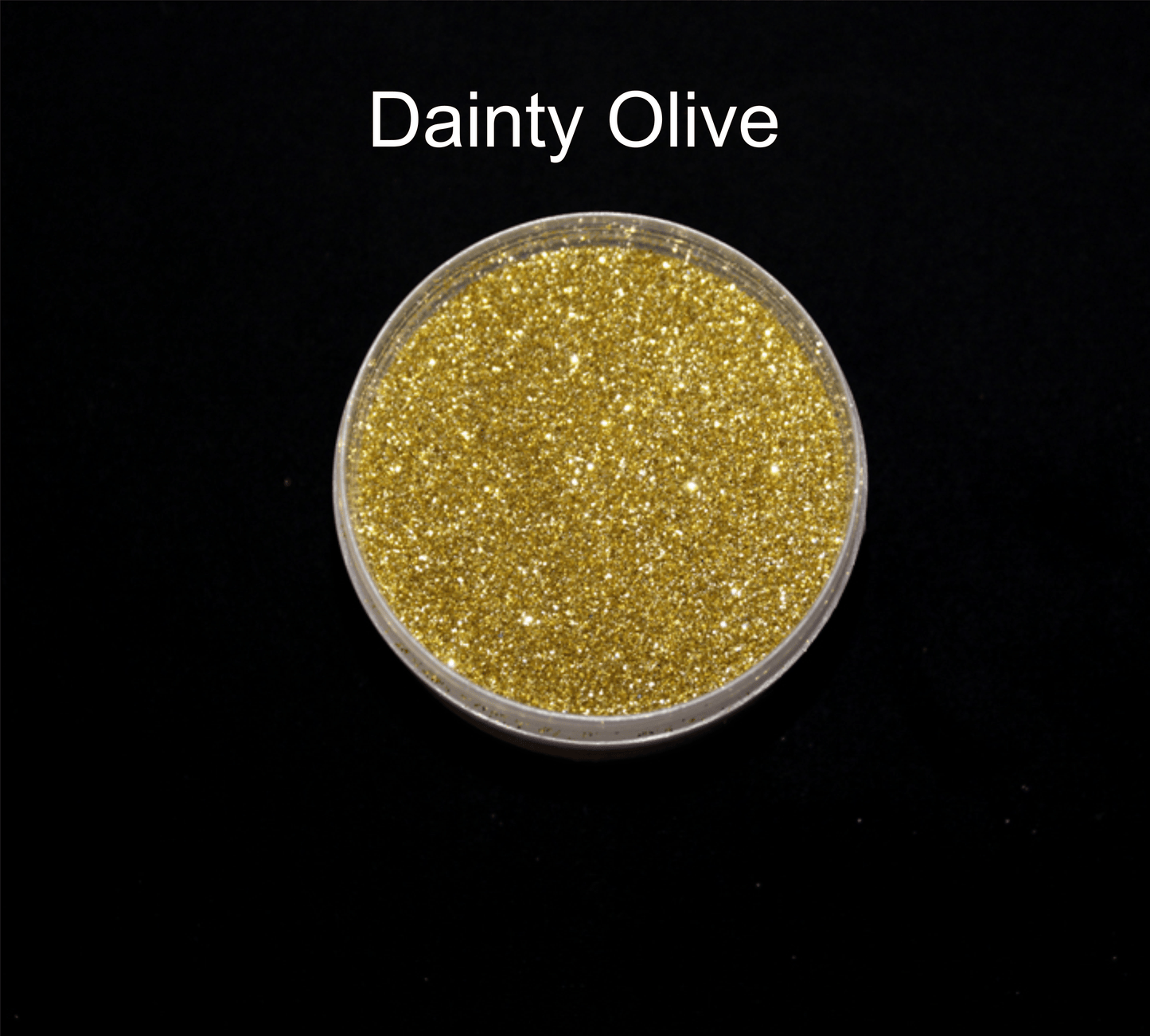 Dainty Olive Shimmer Glitter - 20gms | Shimmer Glitters Bestow Charms