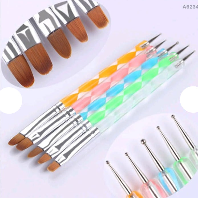 Embossing Ball Tip Tool With Brush