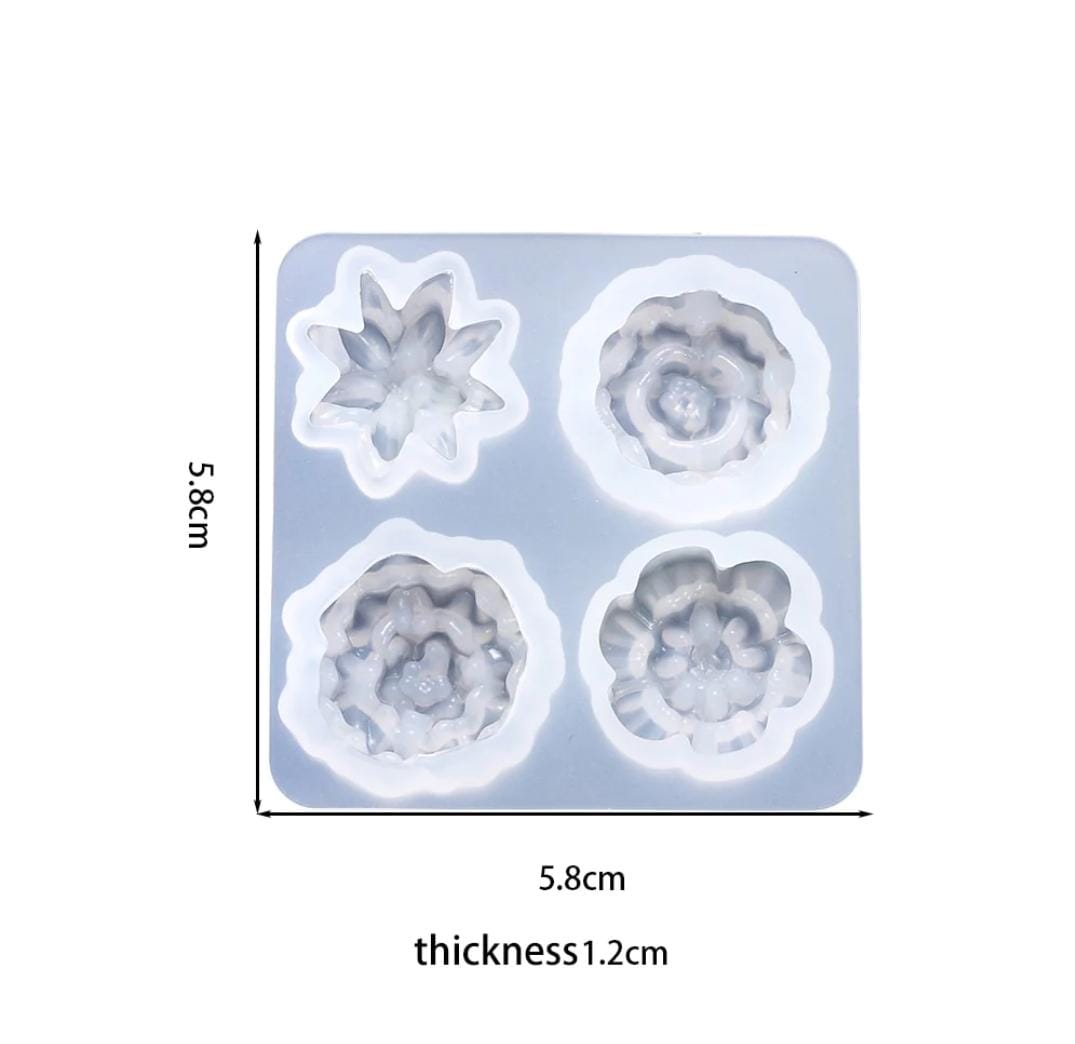 Flower Mold - 4 in 1