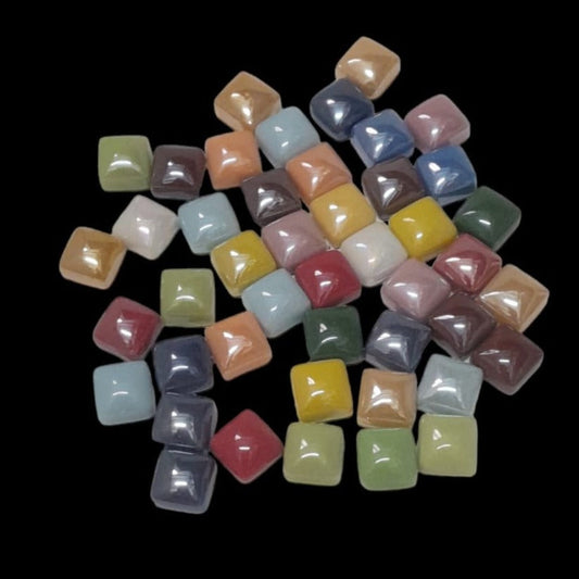100g Glass Square - Multicolor