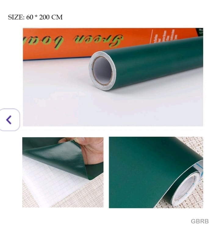 Green Board Roll Sticker | 60x200cm