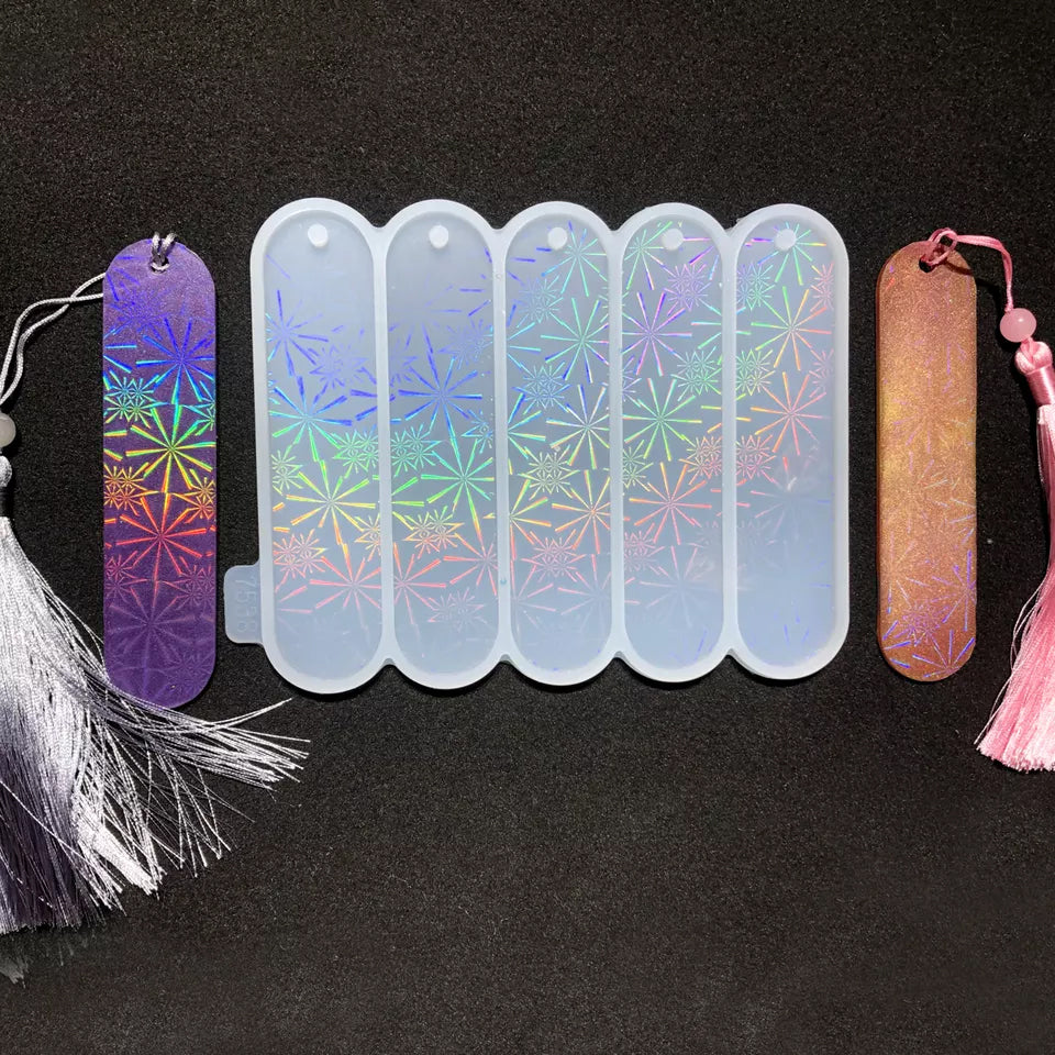 Holographic Bookmark 5 in 1 Rounded Corner