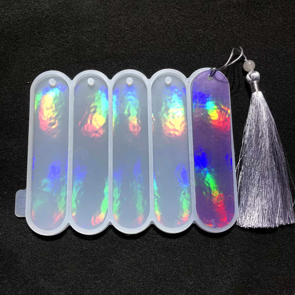 Holographic Bookmark 5 in 1 Rounded Corner