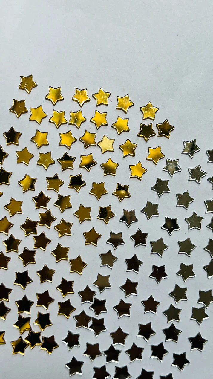 Gold Acrylic Mirror - Star