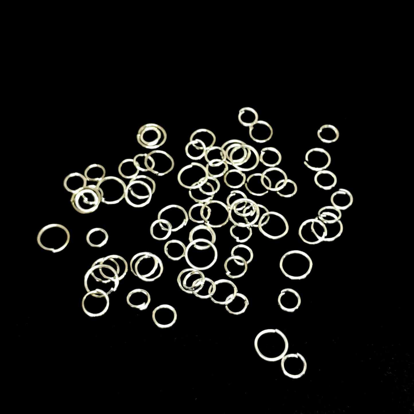 Jump Ring Silver Mixed