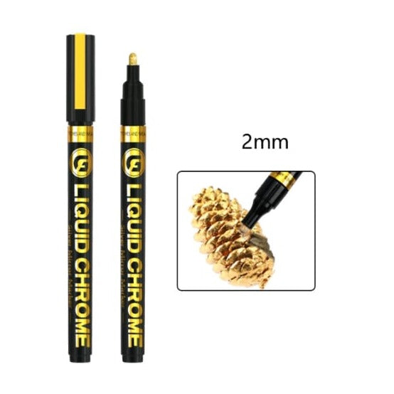 Liquid Chrome Mirror Marker - Gold - 2mm