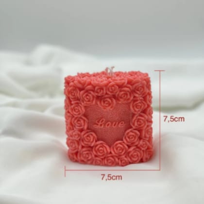 Love Rose Candle