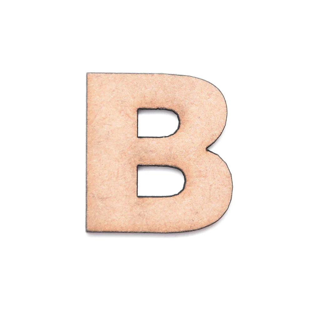 MDF Alphabet Cut 6"