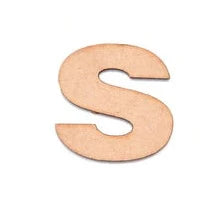 MDF Alphabet Cut 6"