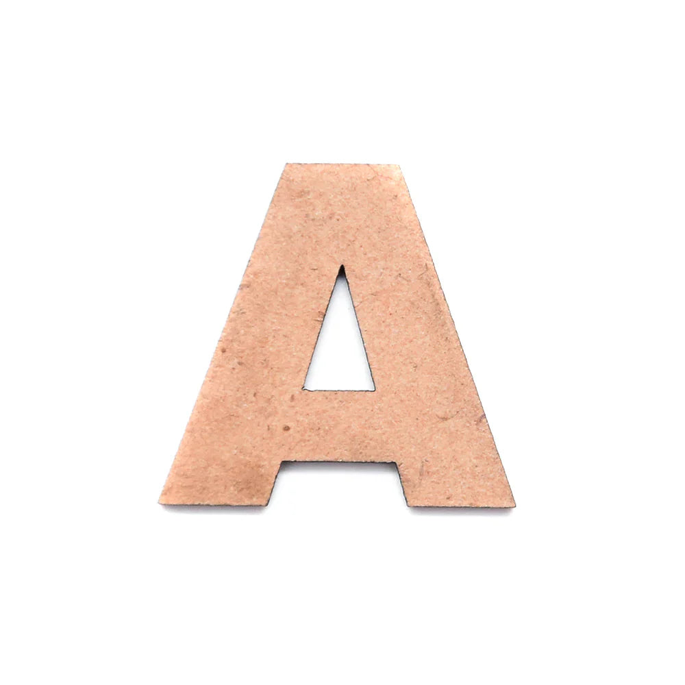 MDF Alphabet Cut 6"