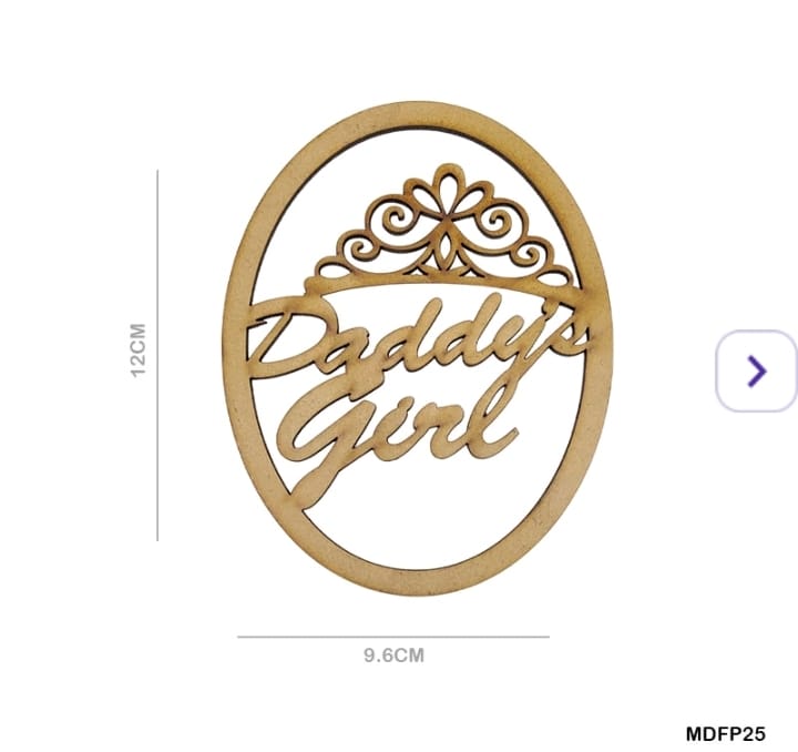 MDF Cut - Baby Announcements