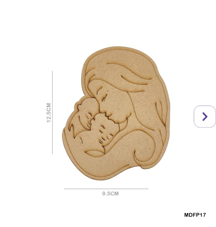 MDF Cut - Baby Announcements