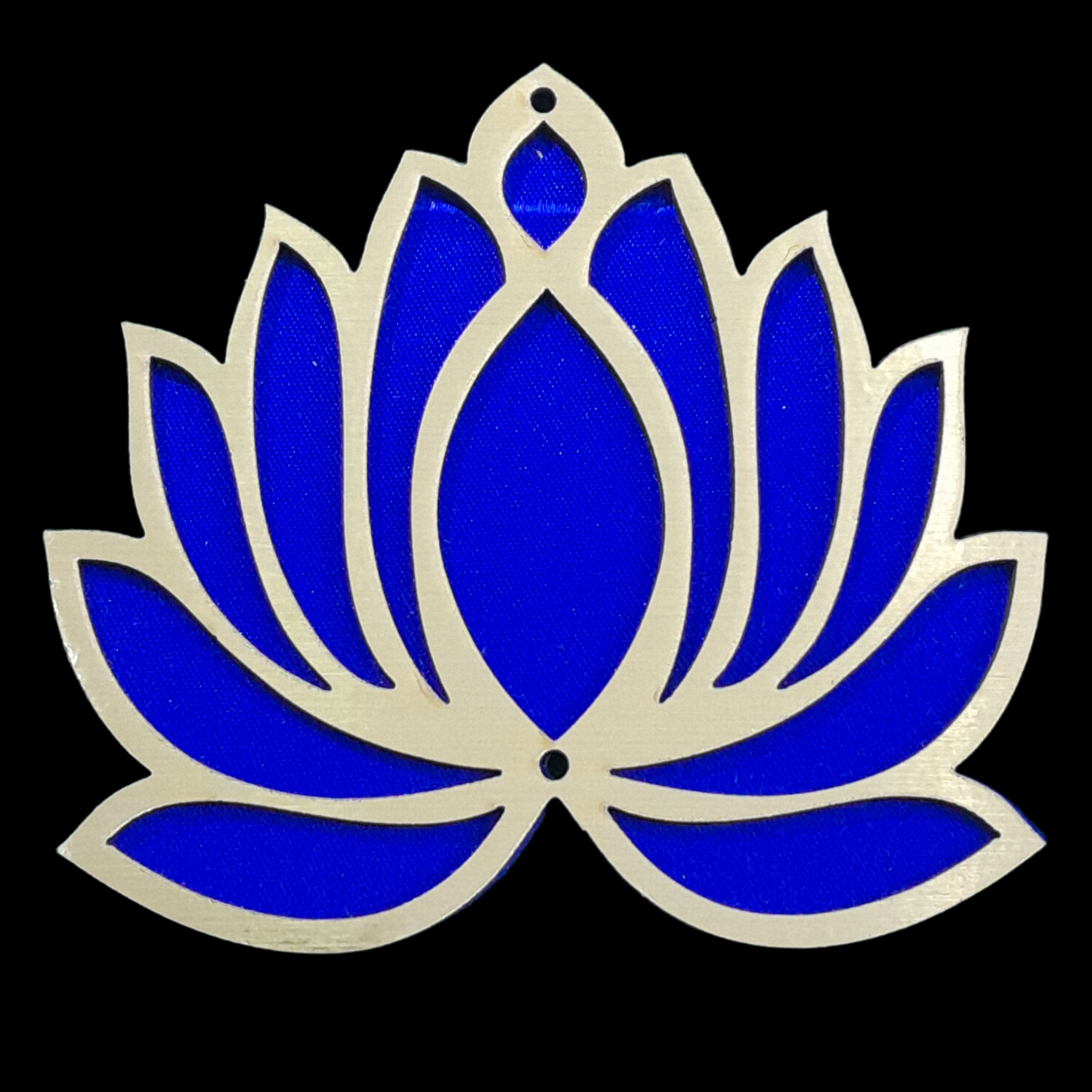 MDF Lotus Blue Set of 2