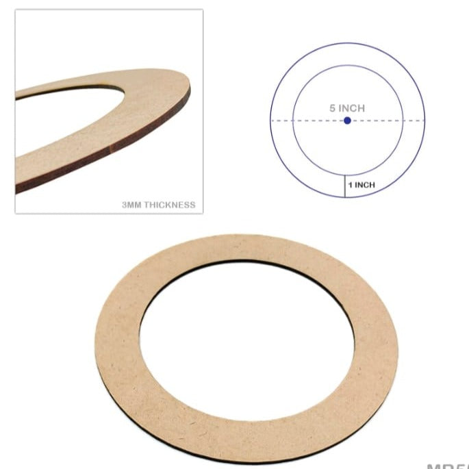 MDF Ring - 5X5"