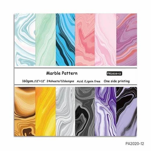 Marble pattern Paper Pack 160gsm